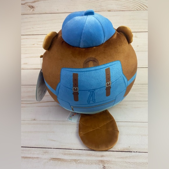 New Squishmallow 8 Inch Chip The Beaver Plush Toy - Picture 3 of 6